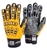 4 Pairs x Oil & Water Resistant Gloves with Raised Impact Protection, Size