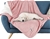 ASSORTED PINK DOG BUNDLE, 1 x Pink Pet Blanket (50"x60"), 1 x ROGZ Pink Dog