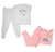 2 x 2pc Women's PJ Sets, Size S, Pink & Grey, 135517. Buyers Note - Discou