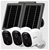 SWANN Xtreem Wireless Security Camera Kit With Solar Panel, 3-Pack, Model S