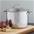 AMAZON BASICS Stainless Steel Stock Pot with Lid, 7.6L / 8-Quart, Silver.