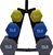 AMAZON BASICS Neoprene Dumbbell Pairs and Sets with Stands, Model: SDNS6-AB