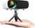 ELEPHAS Mini Projector, HD 1080P Supported Projector with Tripod and Carry