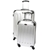 Swiss Case 4 Wheel - 2pc Luggage Set - Silver