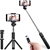 R1X Extendable Selfie Stick and Tripod with Detachable Bluetooth Remote, Ex