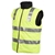 KINCROME Hi Vis Reversible Reflective Safety Vest, Size XL, Yellow/Navy.