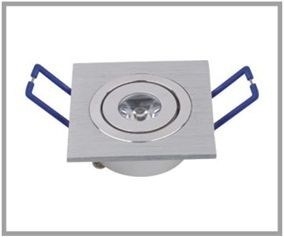5 x LED Downlight Square 1w for Cabinet 