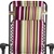 Aestivo Reclining Padded Outdoor Chair: Stripe