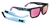 Spy Unisex Rectangle Sunglasses - Spy HELM