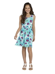 Pumpkin Patch Girl's Floral Dress With B