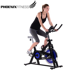 Phoenix Fitness Spin Bike with Hand Puls