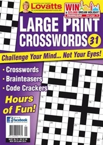 Large Print Crosswords - 12 Month Subscr
