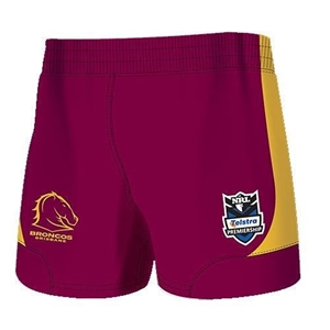 Brisbane Broncos Replica Boys Shorts