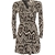 Clubl Womens Knotted Twist Dress