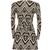 Clubl Womens Knotted Twist Dress