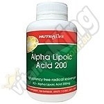 Alpha Lipoic Acid 200mg Capsules TRIPLE 