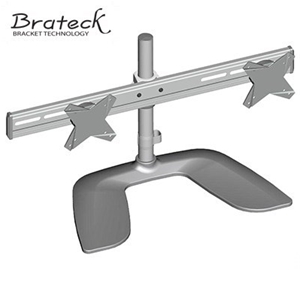 Brateck Horizontal Table Stand for Dual 