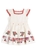 Pumpkin Patch Girl's Floral And Lace Border Dress