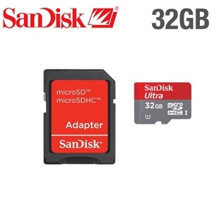 32GB Class10 SanDisk Mobile Ultra MicroS