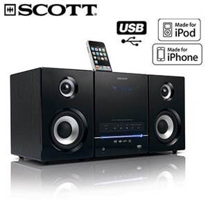 Scott Vesta DVD/CD Audio System with iPo