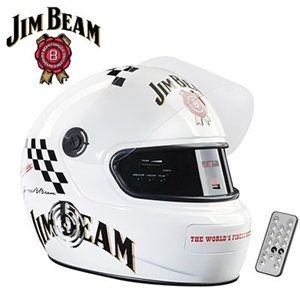 Jim Beam Racing Helmet CD Player with FM
