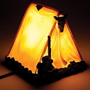 Cowboy Tent Table Lamp