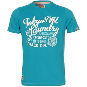 Tokyo Laundry Mens Go Tigers T-Shirt