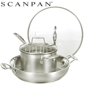 Scanpan 2 Piece Impact S/Steel Cookware 