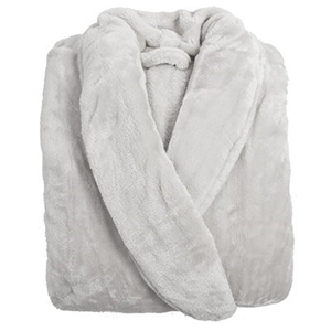 Odyssey Living Silk Touch Bath Robe: Lar
