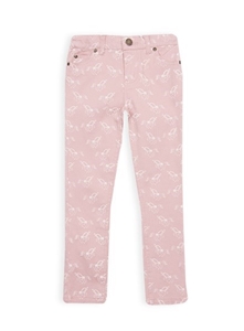 Pumpkin Patch Girl's Horse Printed Jeans