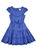 Pumpkin Patch Girl's Quilted Trim Tiered Dress