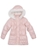 Pumpkin Patch Girl's Quilted Trim Puffer Jacket