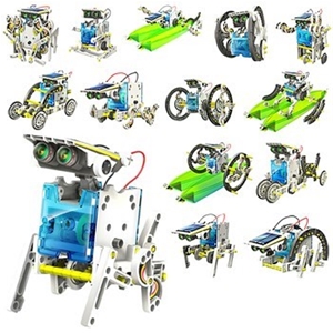 14-in-1 Educational Solar Powered Robot