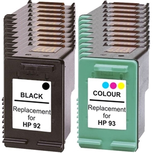 HP92 Compatible Inkjet Cartridge Set #1 