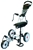 Spider 3 Wheel Deluxe Seat White Golf Buggy