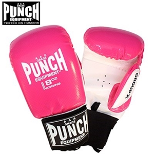 Group X Pink Safety Bag Gloves - Medium