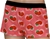 Mitch Dowd Girls Raspberry All Over Print Loose Fit Boxer