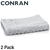2-Pack Conran Soho 600GSM Hand Towels - Silver