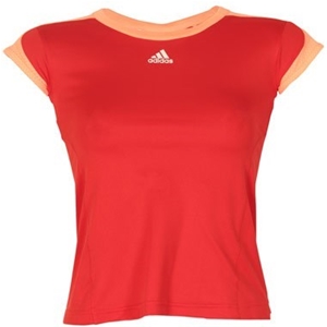 Adidas Junior Girls Cap Sleeve T-Shirt