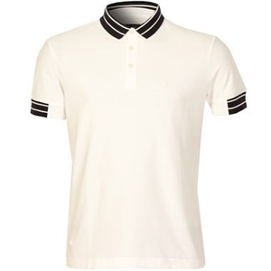 Armani Mens Collar Detail Polo Shirt