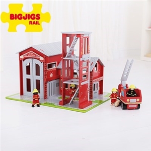 Bigjigs Fire Station Playset