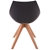 2 x Pinto Chairs with Beech Legs - Black