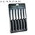 Scanpan Spectrum 6Pce Steak Knife Set - Black