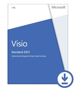Microsoft Visio Standard 2013 - 1 PC (Do