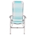 Excalibur Outdoor Living 8 Position Chair: Aqua