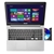 ASUS VivoBook V551LB-CJ094H 15.6 inch HD Touch Ultrabook, Silver/Black