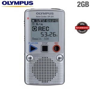 Olympus DP-201 Digital Voice Recorder - 