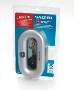 Salter 40 kg Luggage Scale - Silver