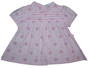 Plum Baby Pleated Dress