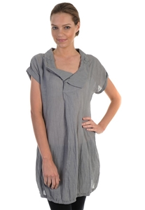 Sandwich Tunic with Collar Detail